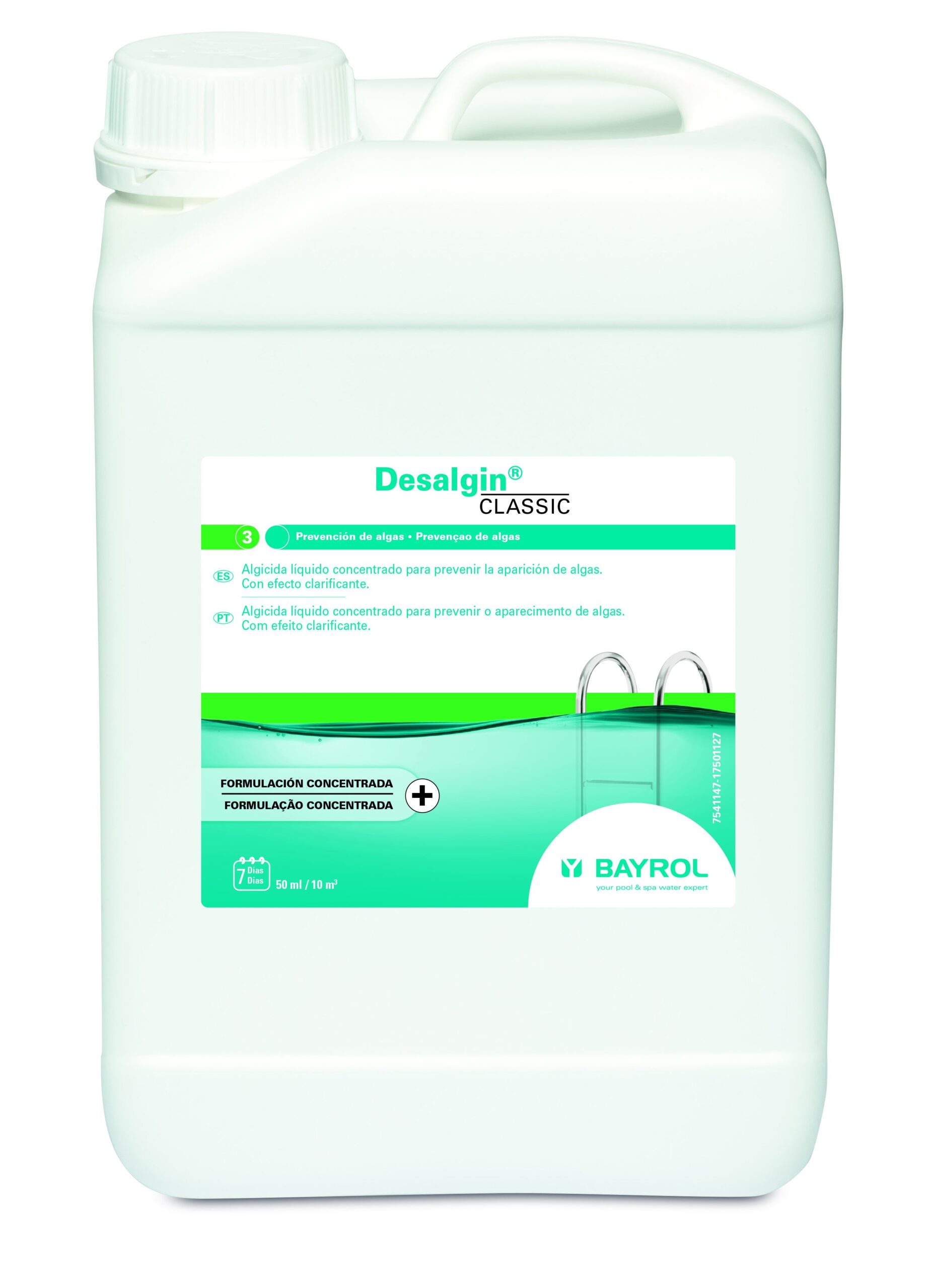 Algicida Desalgin Classic 3L Bayrol
