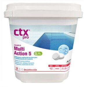 Multiacción en pastillas especial Liner y Poliester 5 KG CTX-342