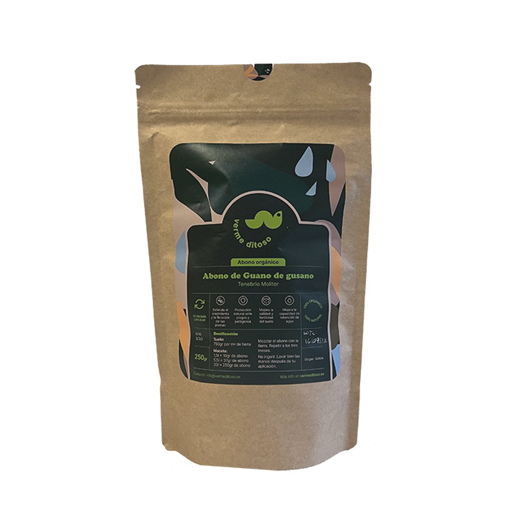 Guano de gusano 250 gr Verme Ditoso